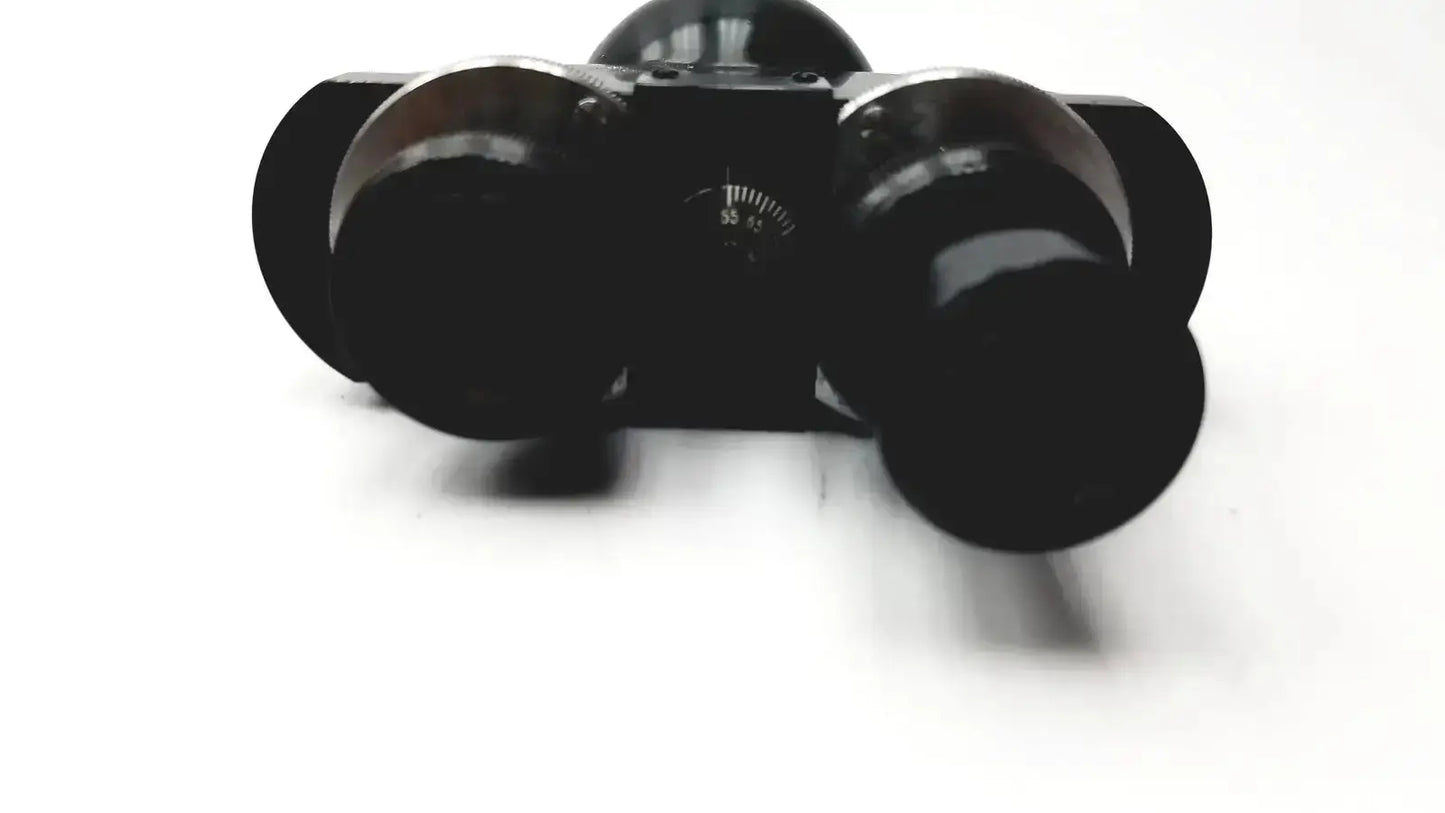 Black carl zeiss binoculars with matte finish and circular eyepieces ideal to buy used medical equipment for sale