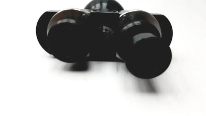 Black carl zeiss binoculars with matte finish and circular eyepieces ideal to buy used medical equipment for sale