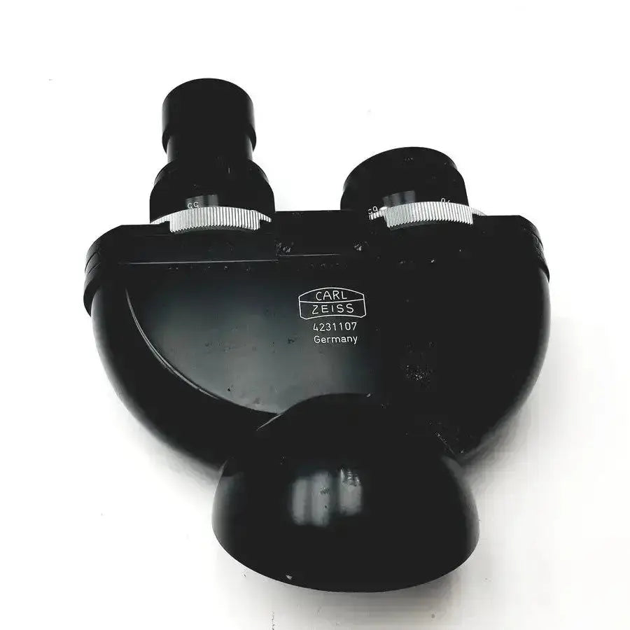 Black carl zeiss binoculars with silver-rimmed focus knobs and glossy finish for buy used medical equipment sale