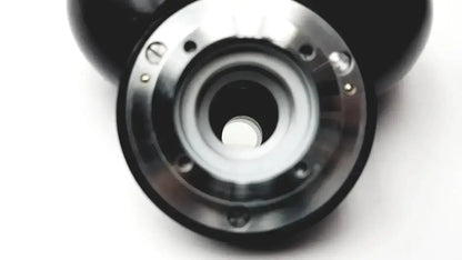 Carl zeiss 4231107 germany kpl-w 12.5x black and silver mechanical camera lens mount with visible screws for pre owned medical equipment