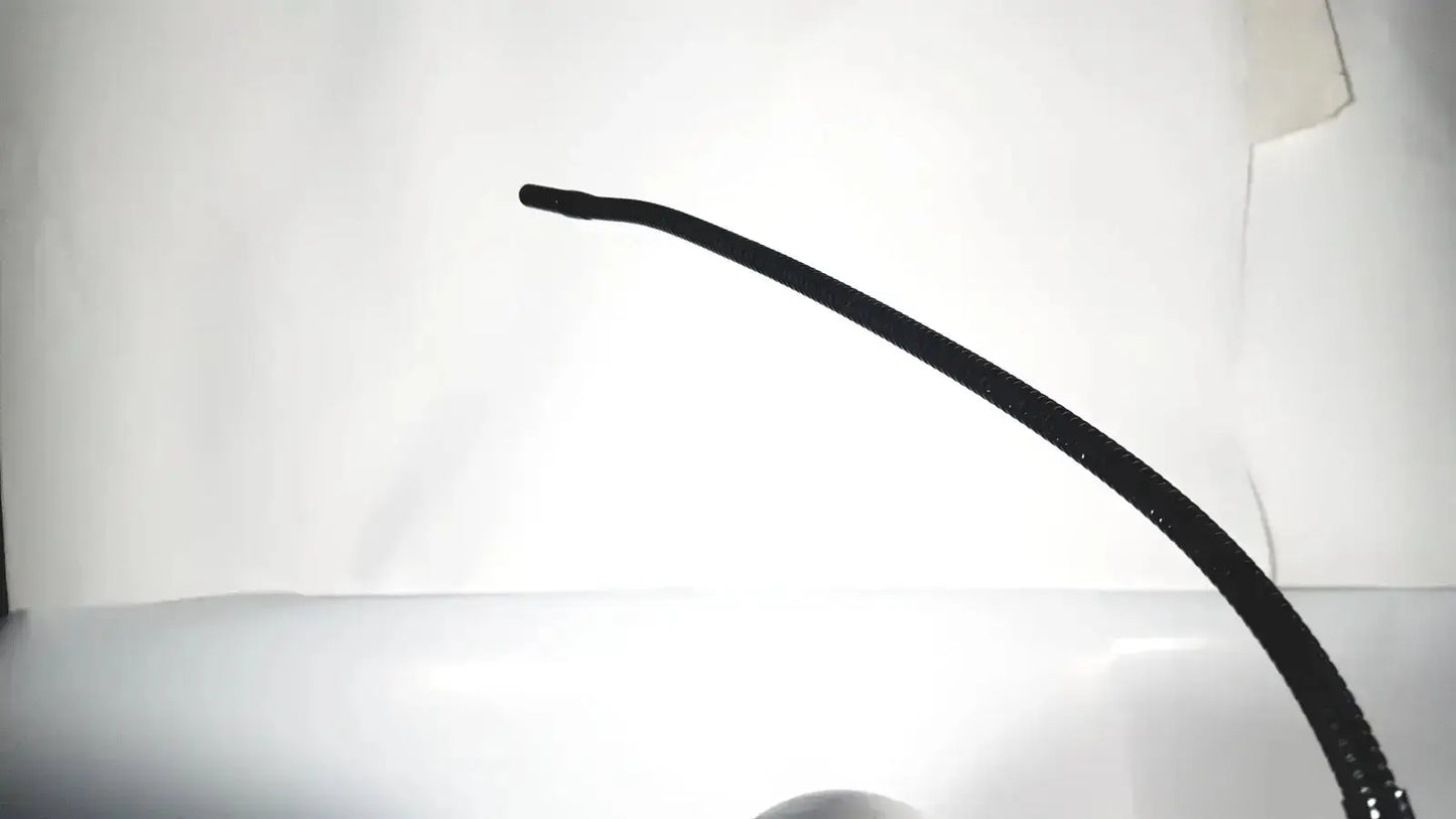 Black flexible textured cable of the zeiss stratus oct model 3000 patient module for direct cross-sectional imaging