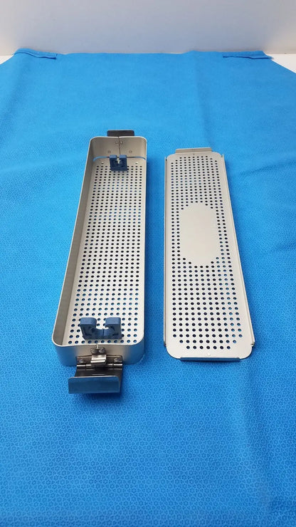 Case Medical ENCM Sterilization Container Box 16.3’’x4’’x1.8’’ – Used Good