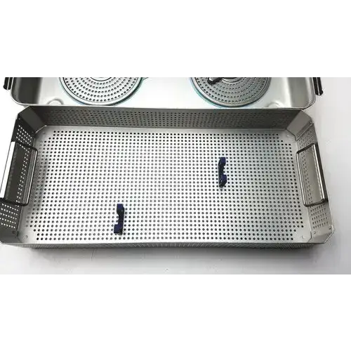 Case Medical with Basket - Sterilization Container