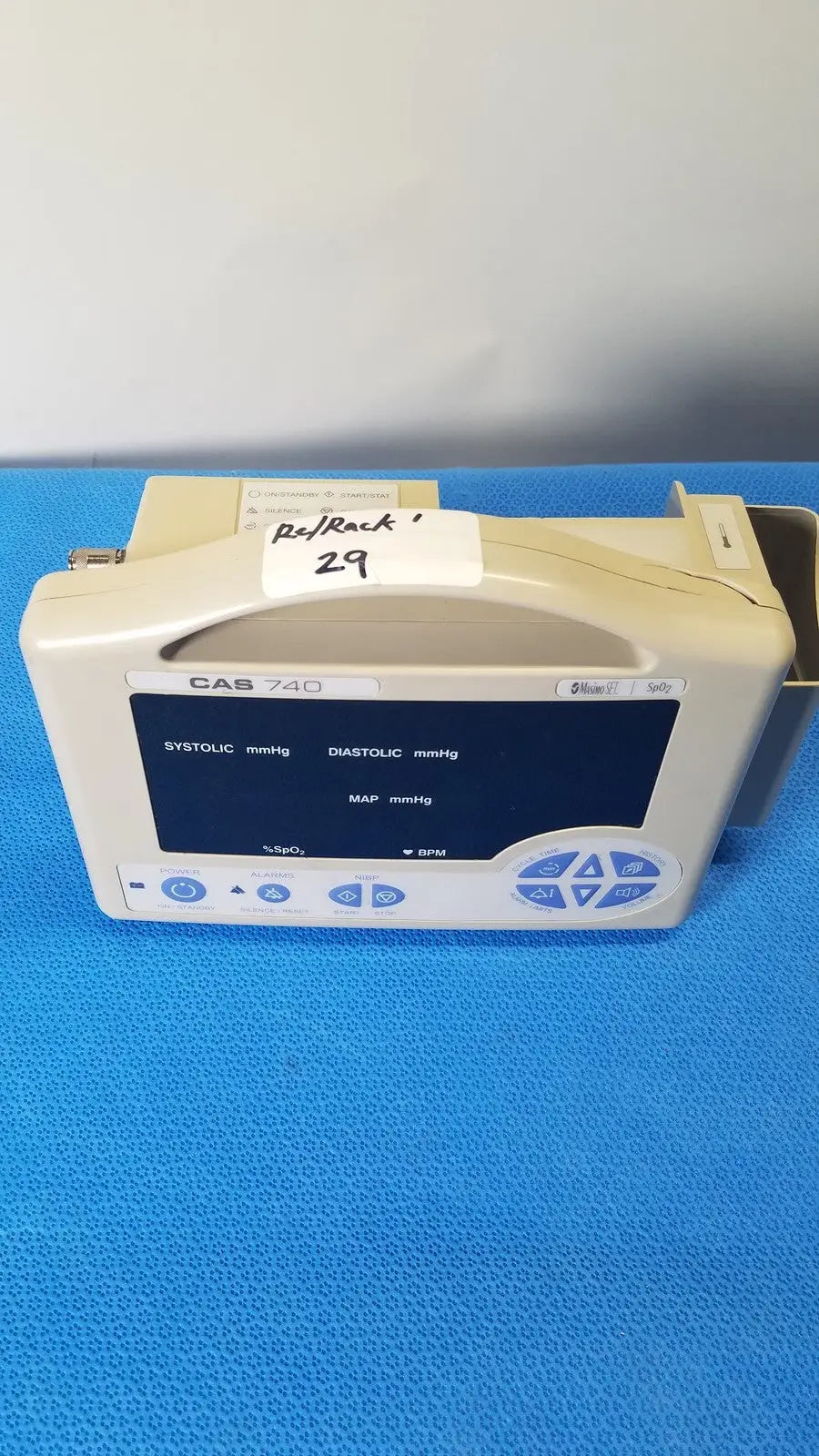 CASMED 740 Masimo SET SpO2 Blood Pressure Patient Monitor - 740-3NL