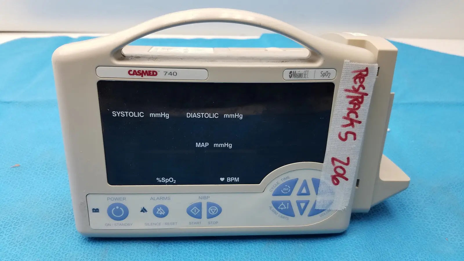 CasMed 740 Patient Vital Sign Monitor 740-3MS