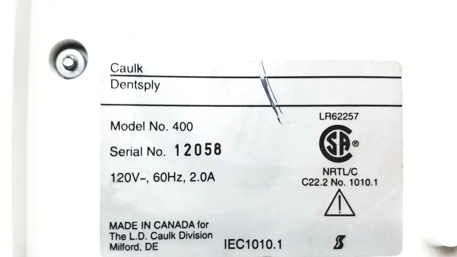 Caulk Dentsply ProMix 400 Dental Amalgamator Mixing System Model