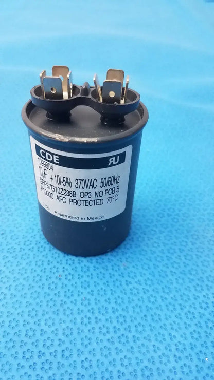CDE 12.5uF ±10% 370VAC 50/60Hz Capacitor SFP37G12.5K238B-F Motor Start HVAC - Run
