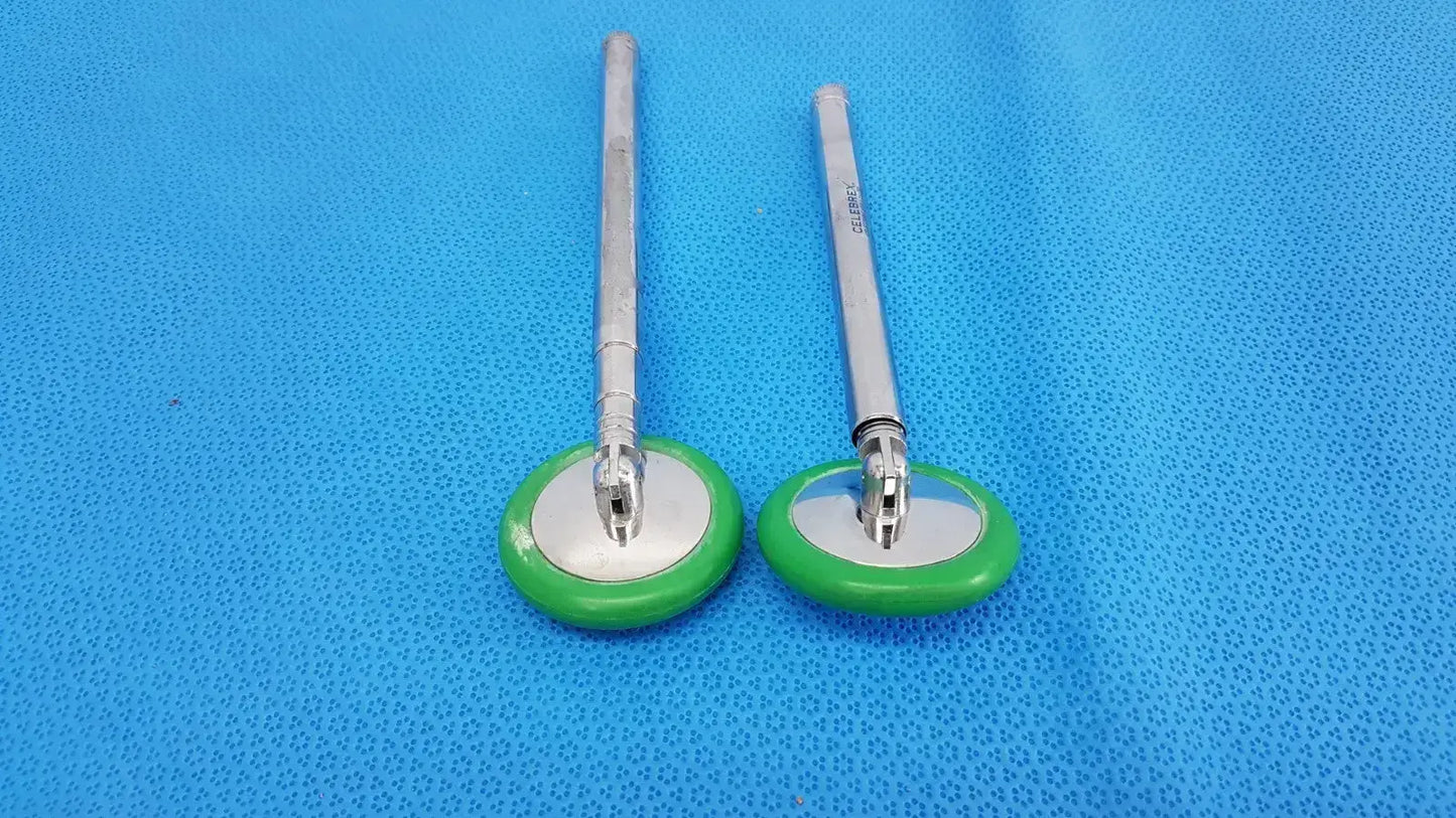 Celebrex Neurological Reflex Hammer Stainless Steel Green Head – Set of 2