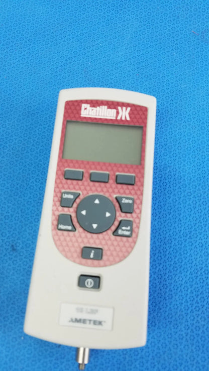 Chatillon 10LBF Ametek Digital Force Gauge Meter