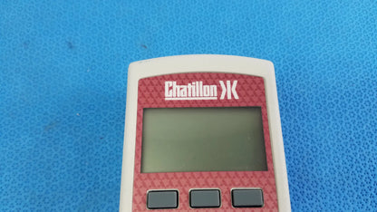 Chatillon 10LBF Ametek Digital Force Gauge Meter