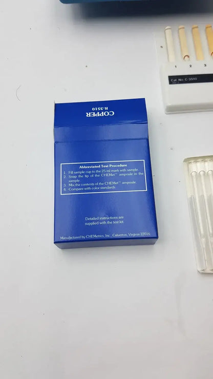 Chemetrics K-3510 Coloriimetric Copper Test Kit With C-3510 R-3510 - Colorimetric