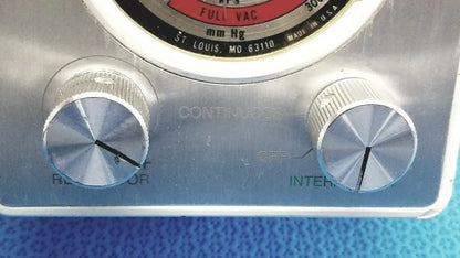 Chemetron Intermittent Vacuum Regulator 22050314