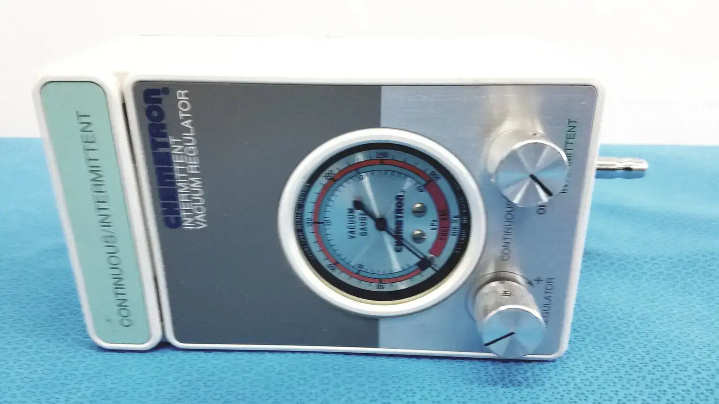 CHEMETRON Medical Division Intermittent Vacuum Regulator Stock# 22050314