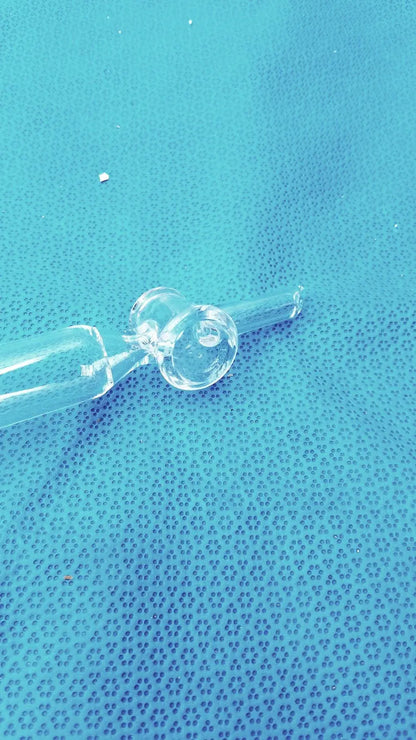 Chemglass Glass Chromatography Column Reservoir 2.3’’ ID x 12’’ EL 1/CS 500mL - Laboratory Glassware