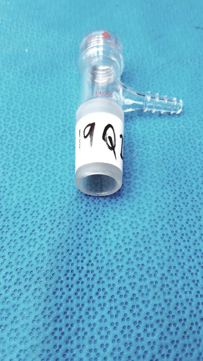 Chemglass Universal Inlet Adapter w/ Chem-Thread & Hose Barb – Lab Use - Laboratory Glassware