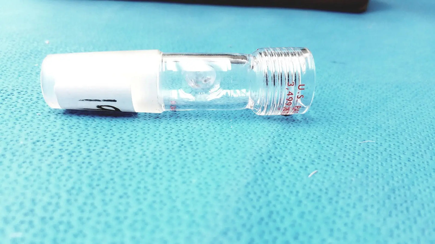 Chemglass Universal Inlet Adapter w/ Chem-Thread & Hose Barb – Lab Use - Laboratory Glassware