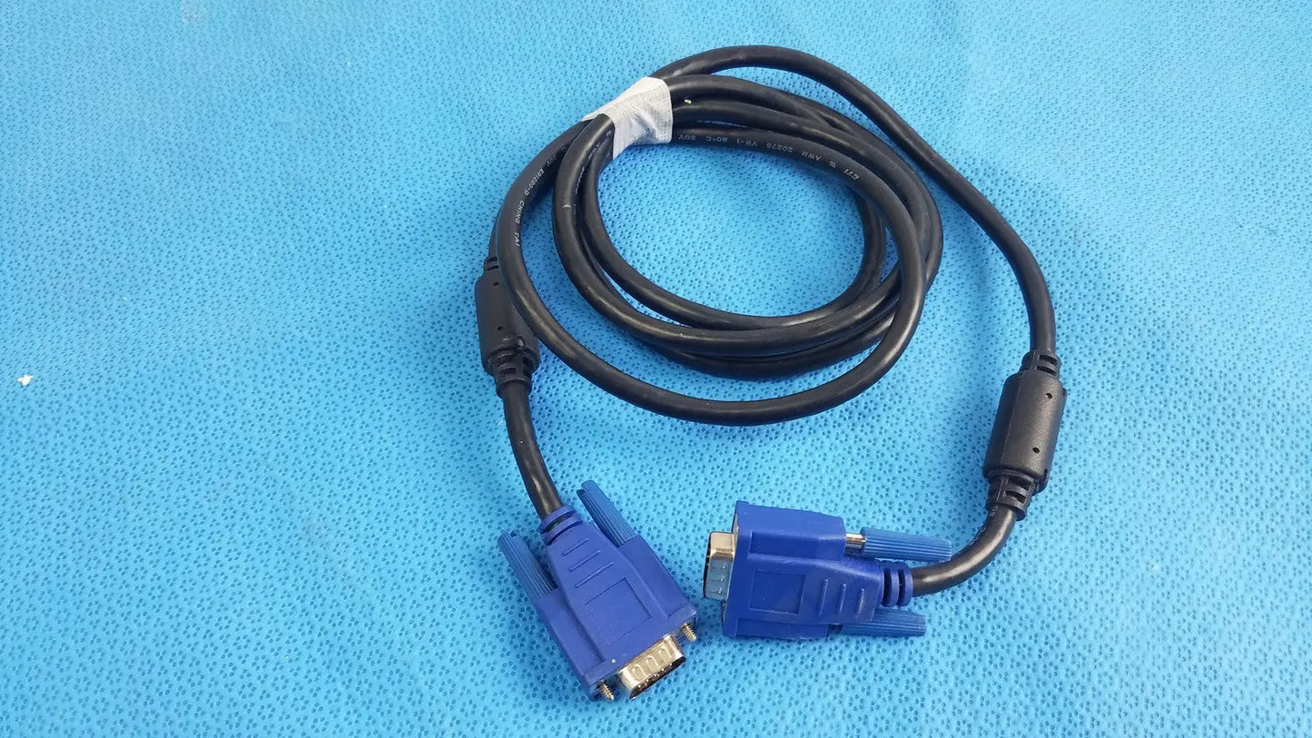 Ching Tai E81280-D VGA Monitor Cable Male to Male With Dual Ferrite Cores