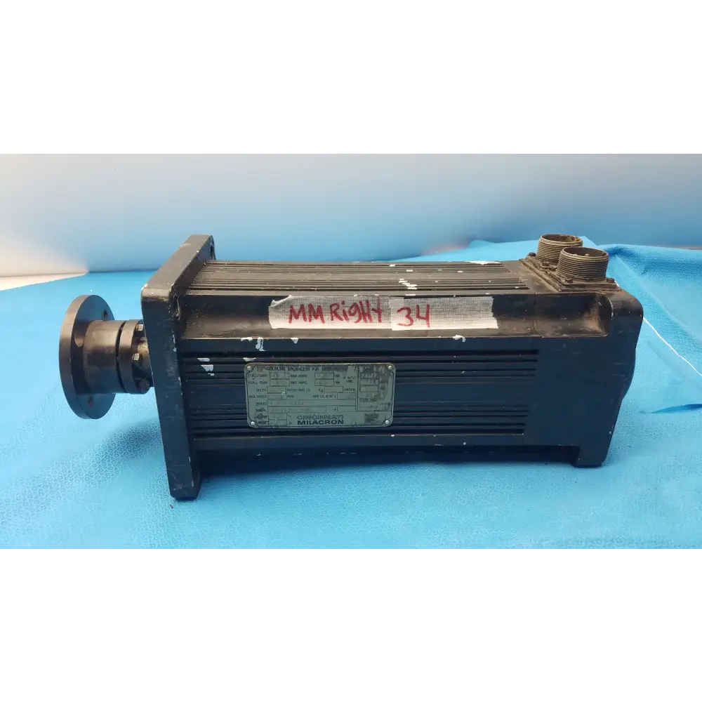 Cincinnati Milacron GOLDLINE Servo Motor 1-604-0234 Brushless PM 2000 RPM - Permanent Magnet