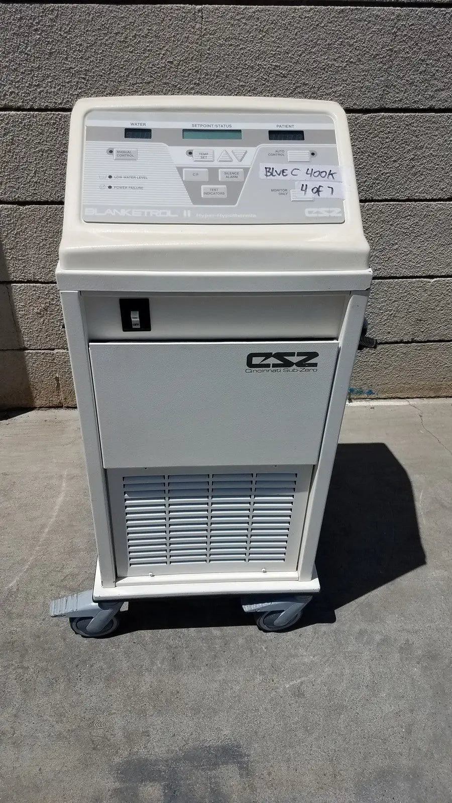 Cincinnati Sub-Zero Blanketrol II Model 222S - Patient Temperature Management System