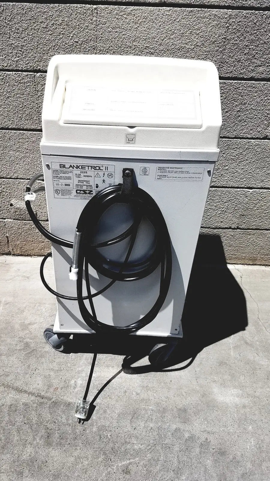 Cincinnati Sub-Zero CSZ Blanketrol II 222R Hyper/Hypothermia Unit