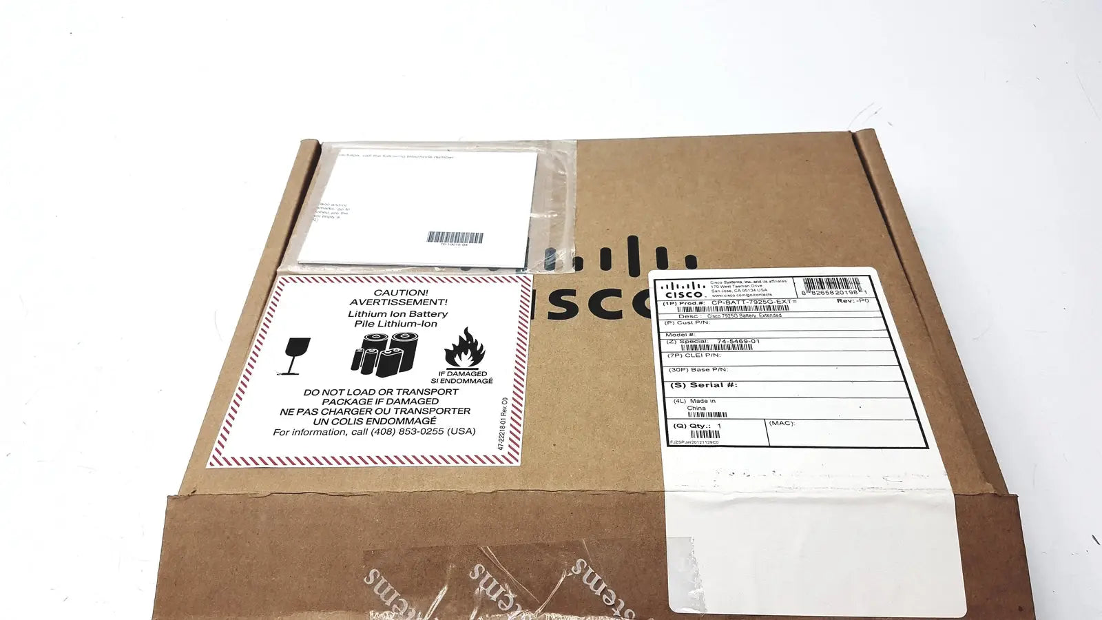 Cisco CP-BATT-7925G-EXT 7925 Wireless IP Phone Accu Battery Extended