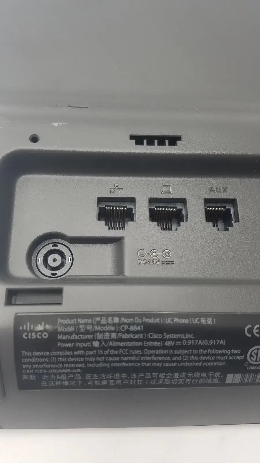 Cisco CP8841 IP Business Phone With Handset