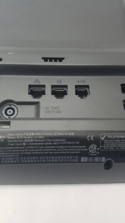 Cisco CP8841 IP Business Phone With Handset