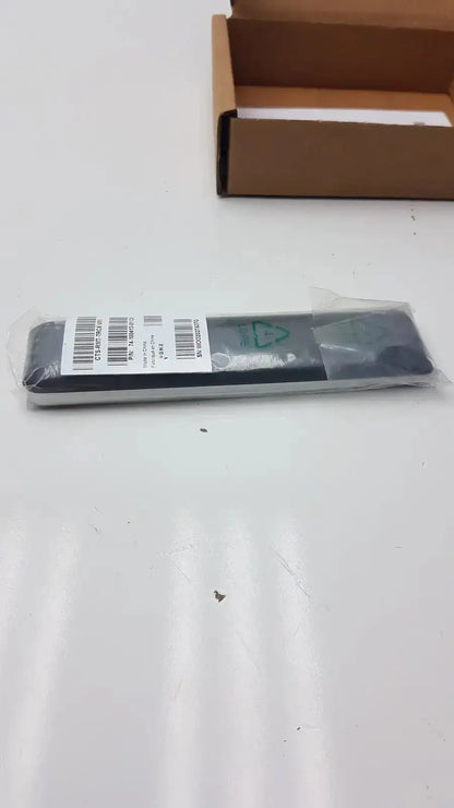 Gray cisco cts-rmt-trc6 remote control in clear plastic packaging with barcode label for telepresence cts-sx20n