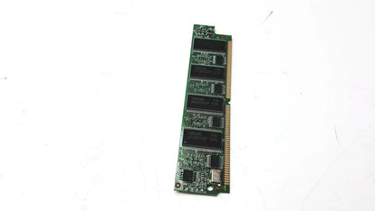 Green circuit board dsp module with black chips and gold contacts for cisco pvdm2-64 high density voice dsp module