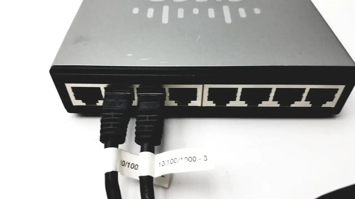 CISCO SLM2008 8-Port Gigabit 10/100/1000 Smart Switch PD - Network