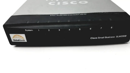 CISCO SLM2008 8-Port Gigabit 10/100/1000 Smart Switch PD - Network