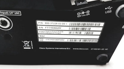 Cisco Telepresence TTC8-05 Precision HD 1080p Camera - Untested