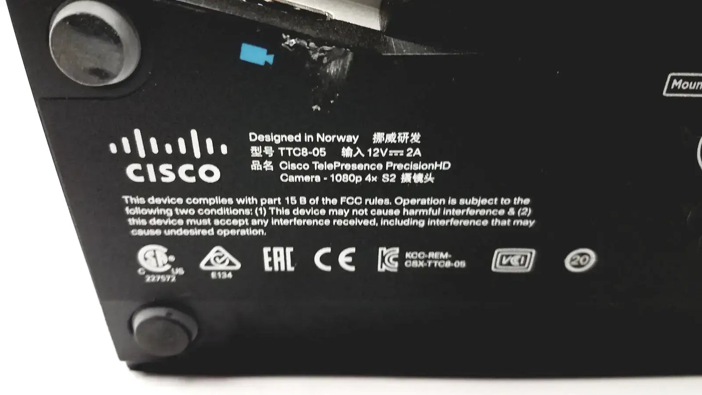 Cisco Telepresence TTC8-05 Precision HD 1080p Camera - Untested