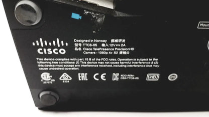 Cisco Telepresence TTC8-05 Precision HD 1080p Camera - Untested