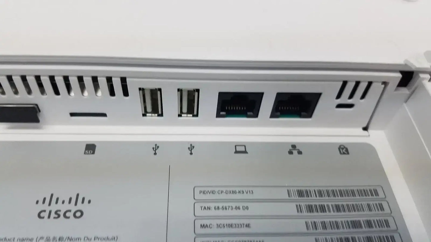 Cisco Webex DX80 Video Collaboration Touch Screen System