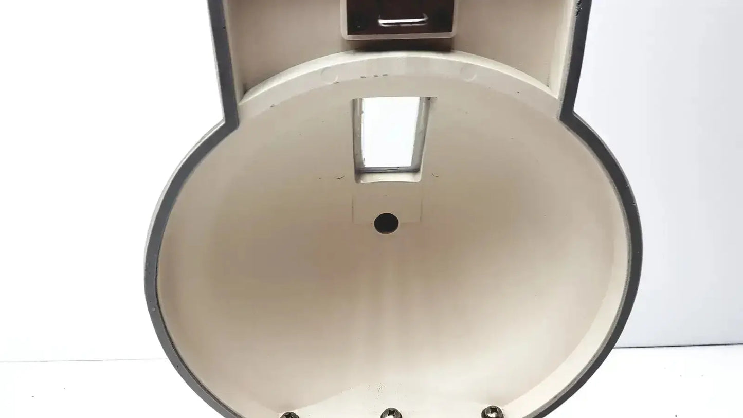 Cream-colored ceramic kiln with black rim and rectangular window for clay adams becton dickinson sero-fuge 2001 centrifuge