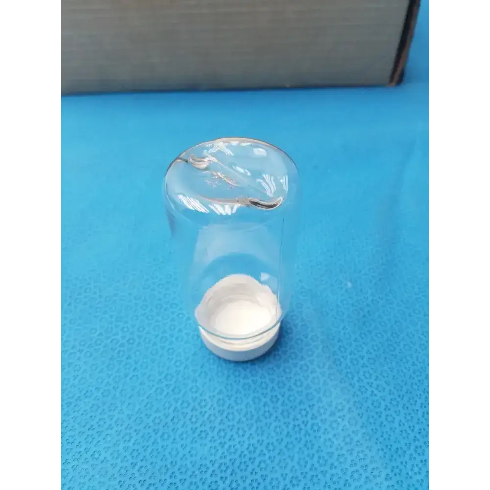 Clear PET Wide Mouth Packer Bottles with White Screw Top Cap - Lot of 24 - Laboratory
