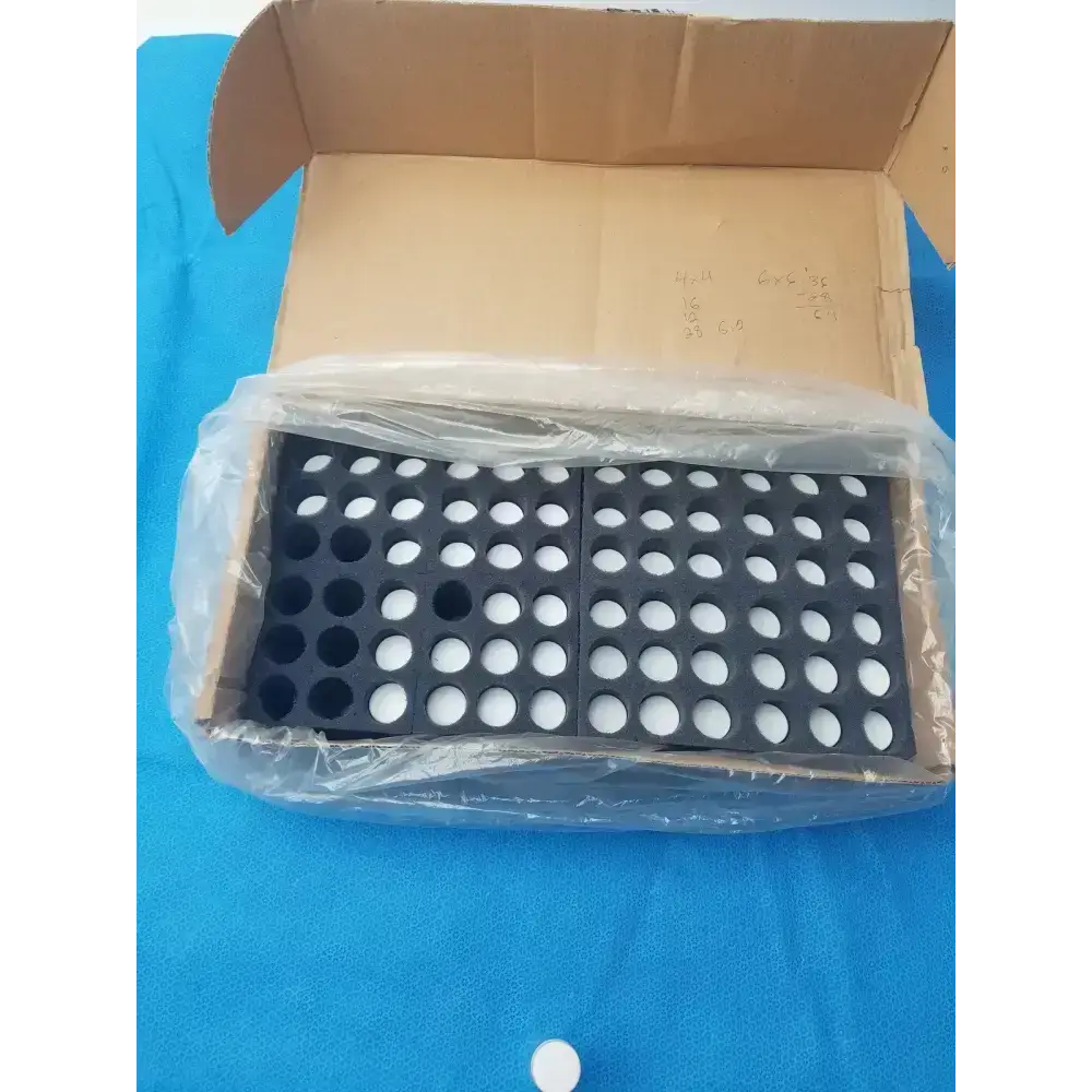 Clear PET Wide Mouth Packer Bottles with White Screw Top Cap - Lot of 64