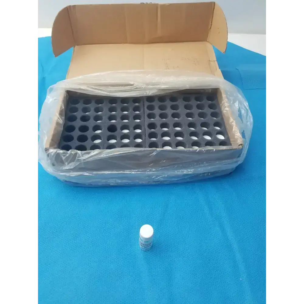 Clear PET Wide Mouth Packer Bottles with White Screw Top Cap - Lot of 64