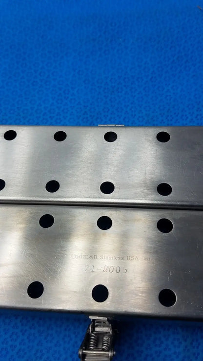 Codman 21-8005 Stainless Steel Dilator Case - Surgical Instrument