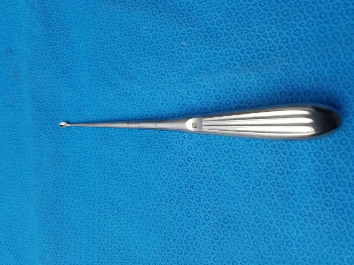 Codman 23-1045 Spratt Bone Curette Stainless Surgical Orthopedic - Size 16 - Instrument