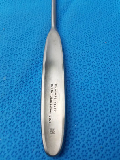 Codman 65-1115 Stainless Steel Curved Surgical Instrument