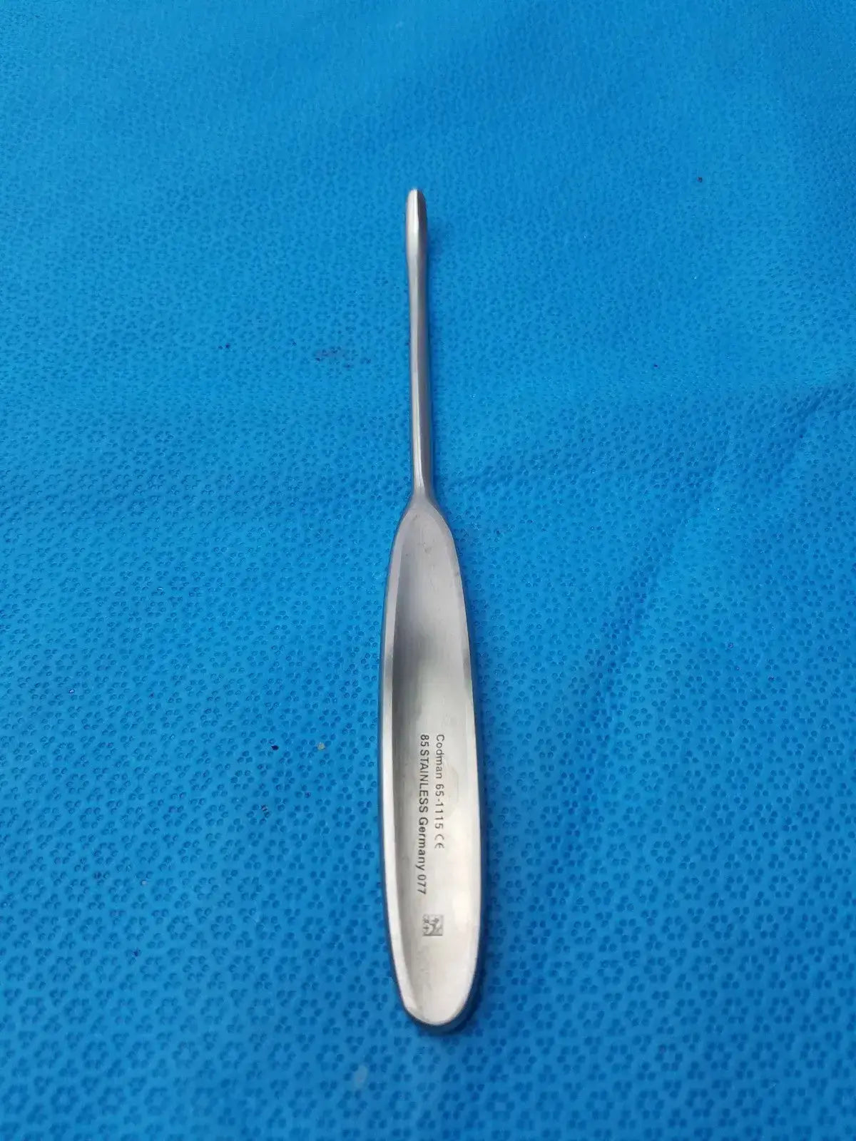 Codman 65-1115 Stainless Steel Curved Surgical Instrument