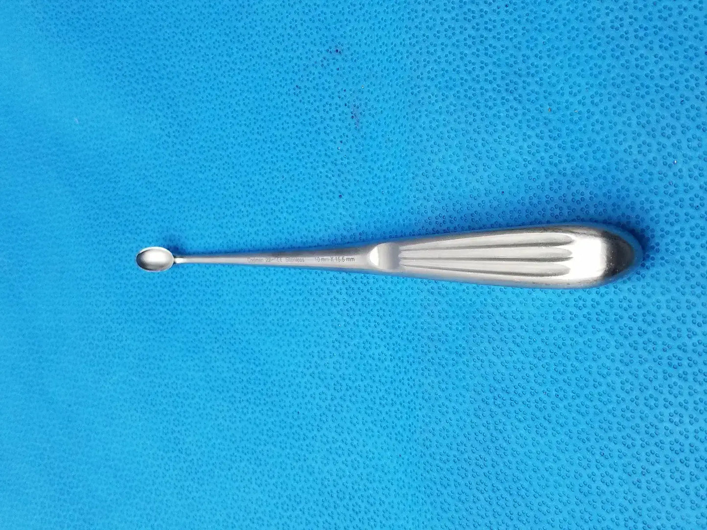 Codman Spratt Bone Curette Stainless Steel Surgical Orthopedic 10x15.5mm Size 22