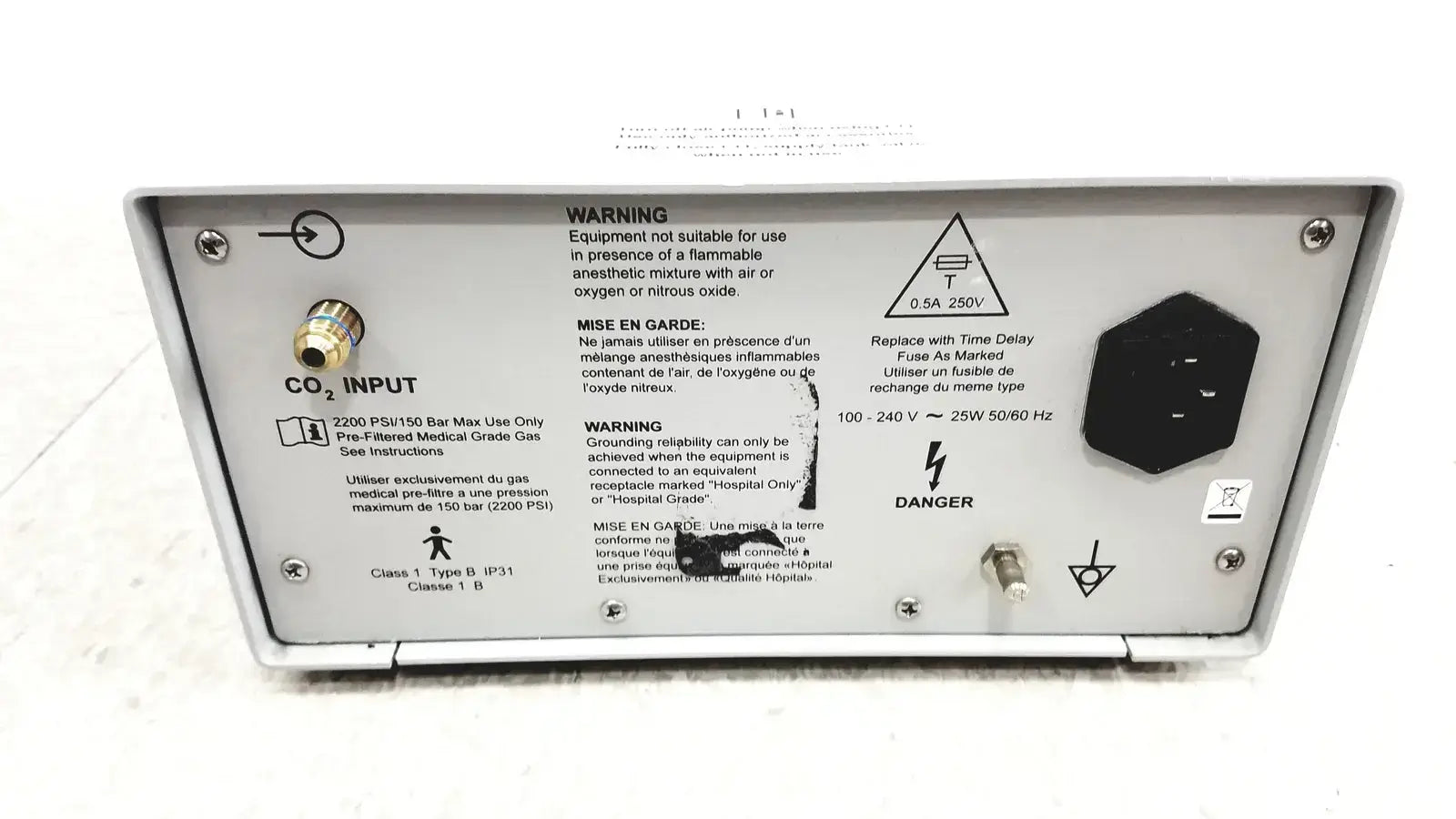 Coefficient Endoscopic Insufflator