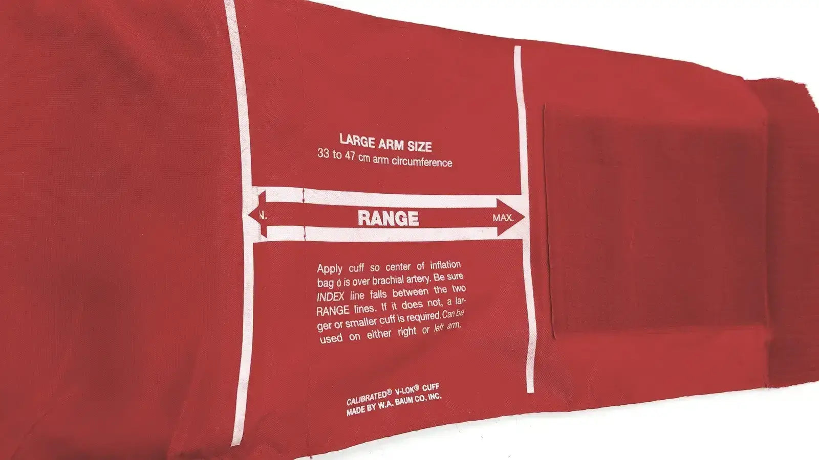 Colin An Omron Compatible Index Line V-Lok Cuff Large Arm Size - Blood Pressure