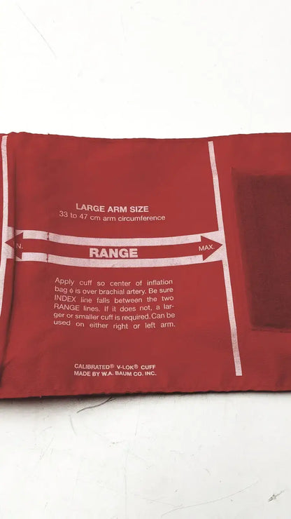 Colin An Omron Compatible Index Line V-Lok Cuff Large Arm Size - Blood Pressure