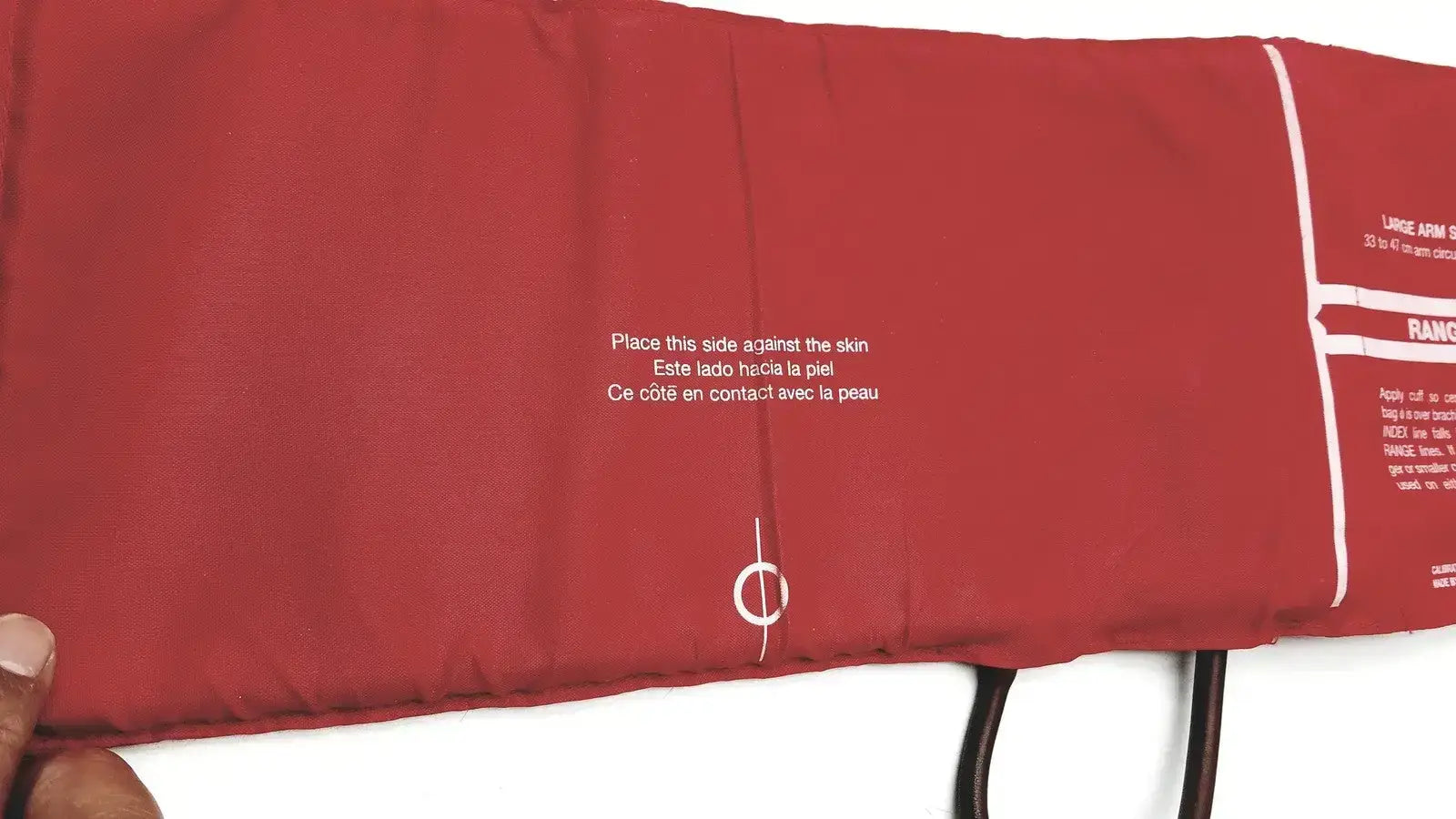 Colin An Omron Compatible Index Line V-Lok Cuff Large Arm Size - Blood Pressure