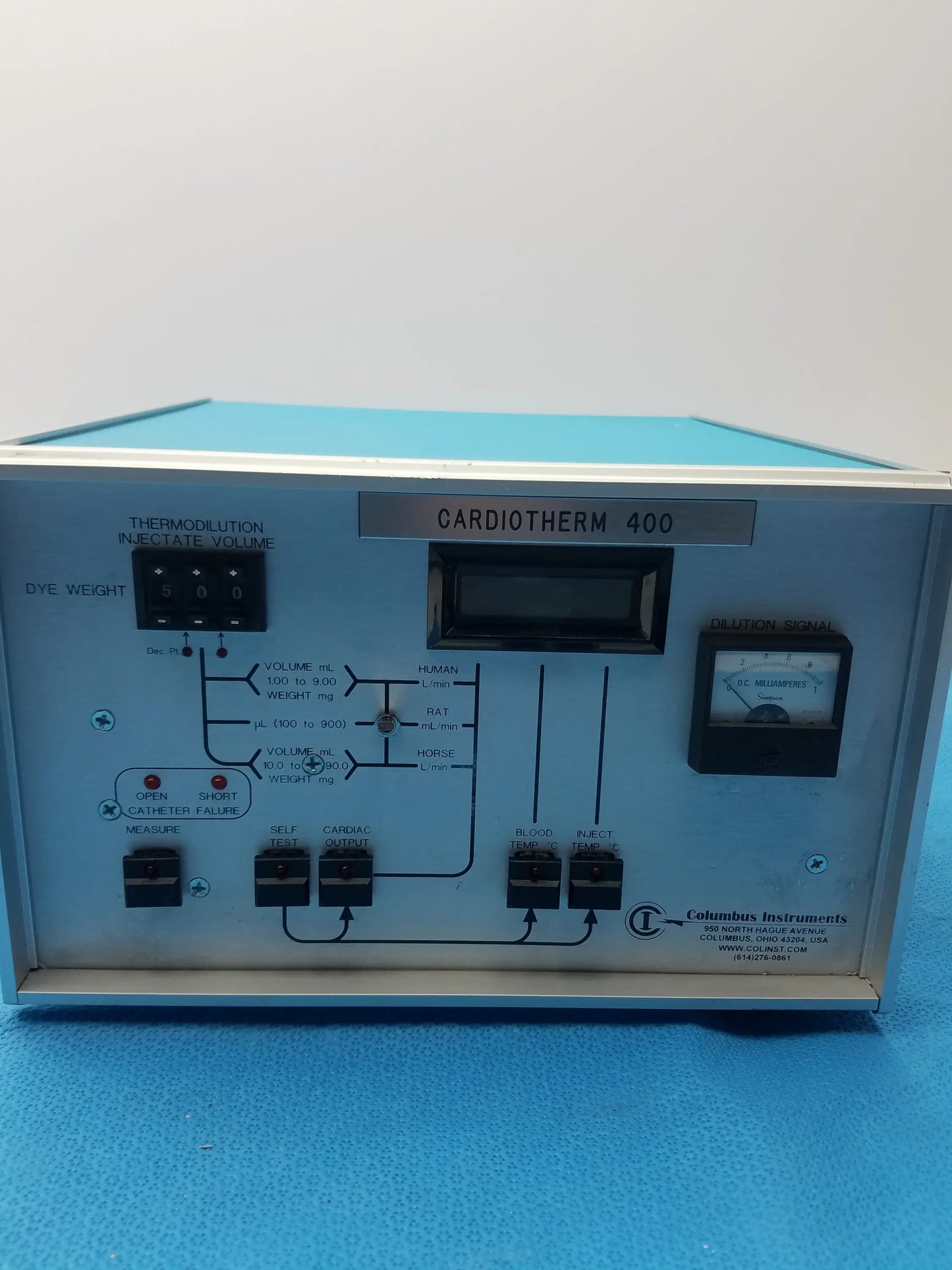 Columbus Instruments Cardiotherm 400R - Temperature Controller / Thermal Regulator