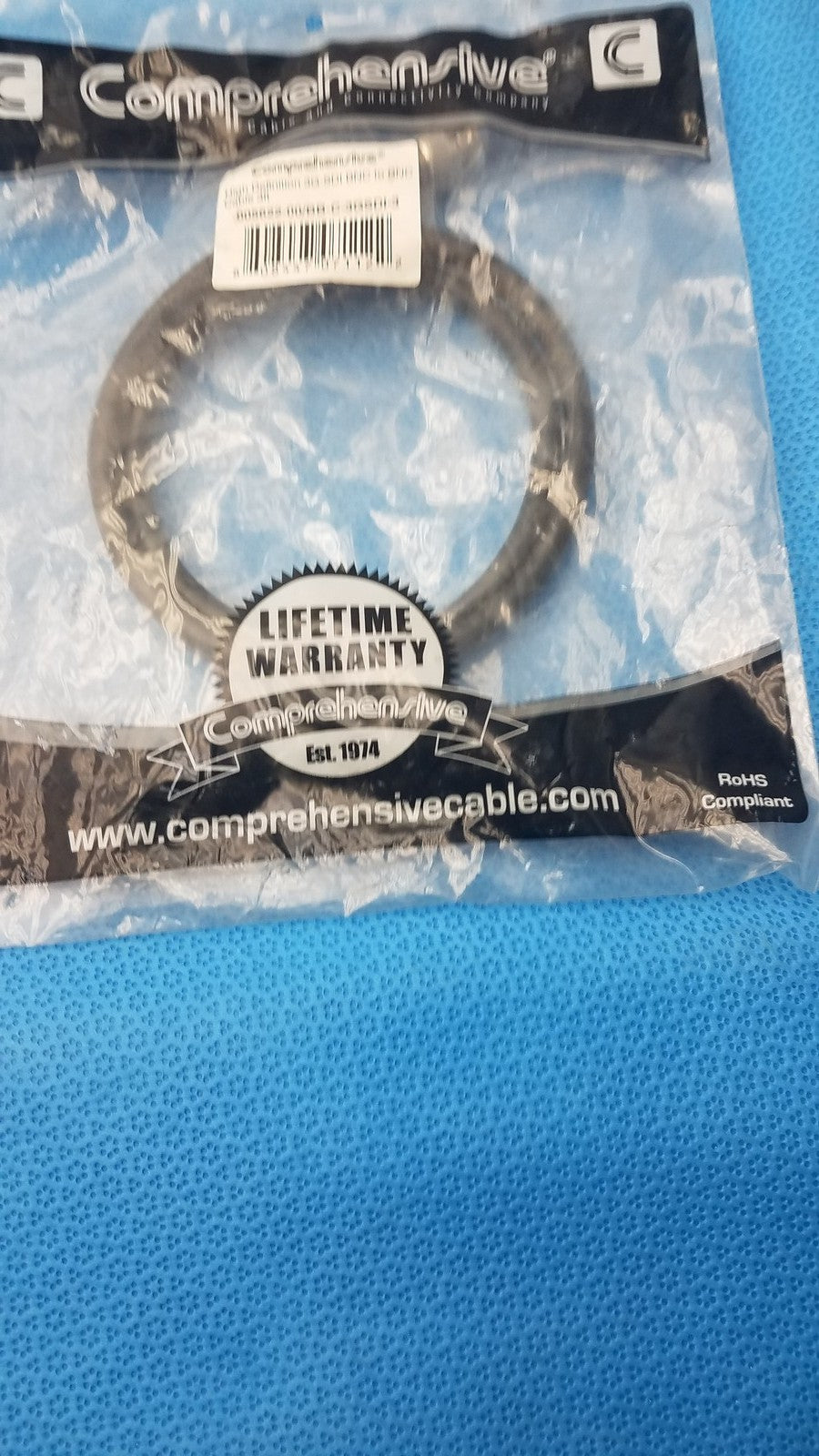 ’Comprehensive Pro AV/IT 6ft HDMI High-Speed Cable with Ethernet - Black’